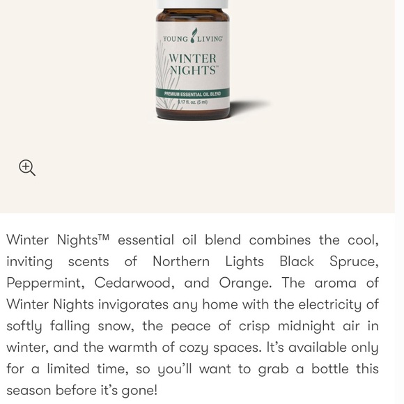 Bundle of 2 Young Living Winter Nights Essential Oils *sold together* - Picture 4 of 5